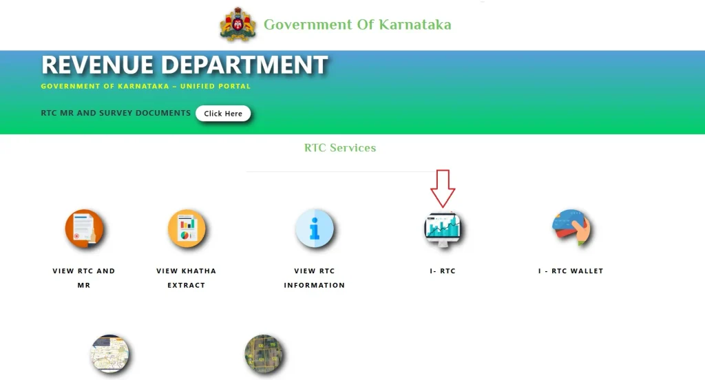 Download RTC Karnataka (Step-1)